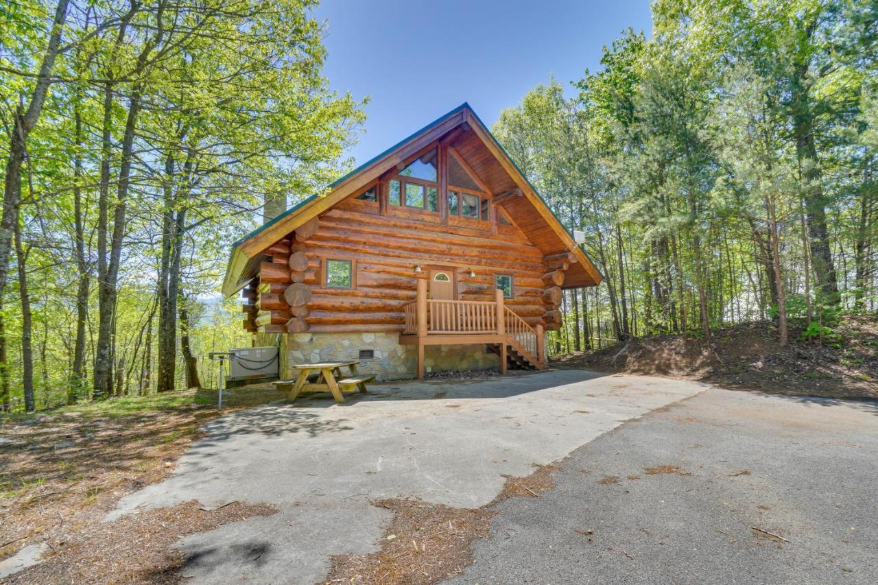 Smoky Mountain Vacation Rental Cabin With Hot Tub! Gatlinburg Exterior foto